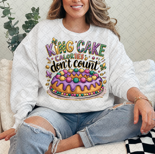 Mardi gras king cake