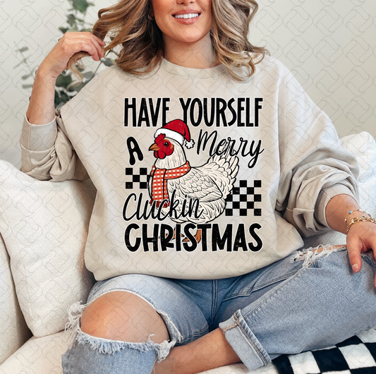 Merry Cluckin Christmas