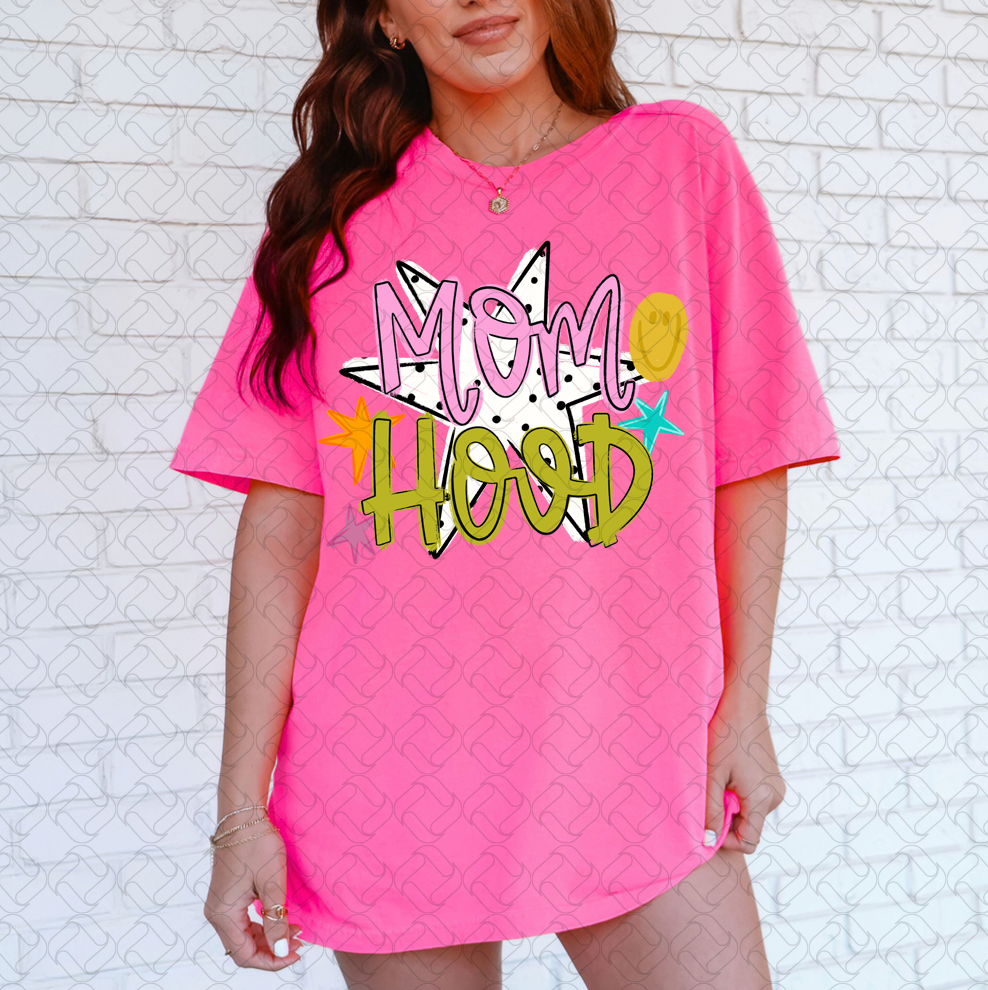 Mom hood Black