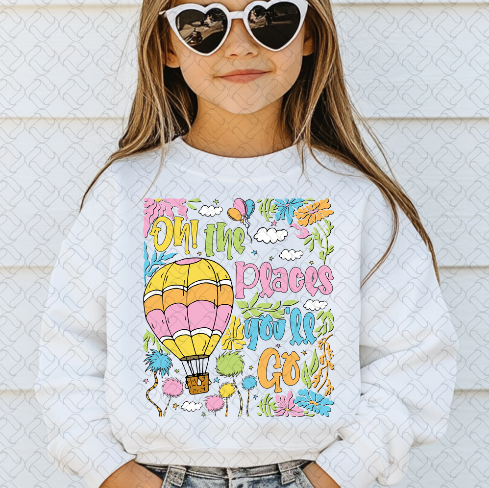 Oh the Places you will go (Vintage)