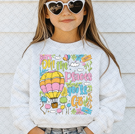 Oh the Places you will go (Vintage)