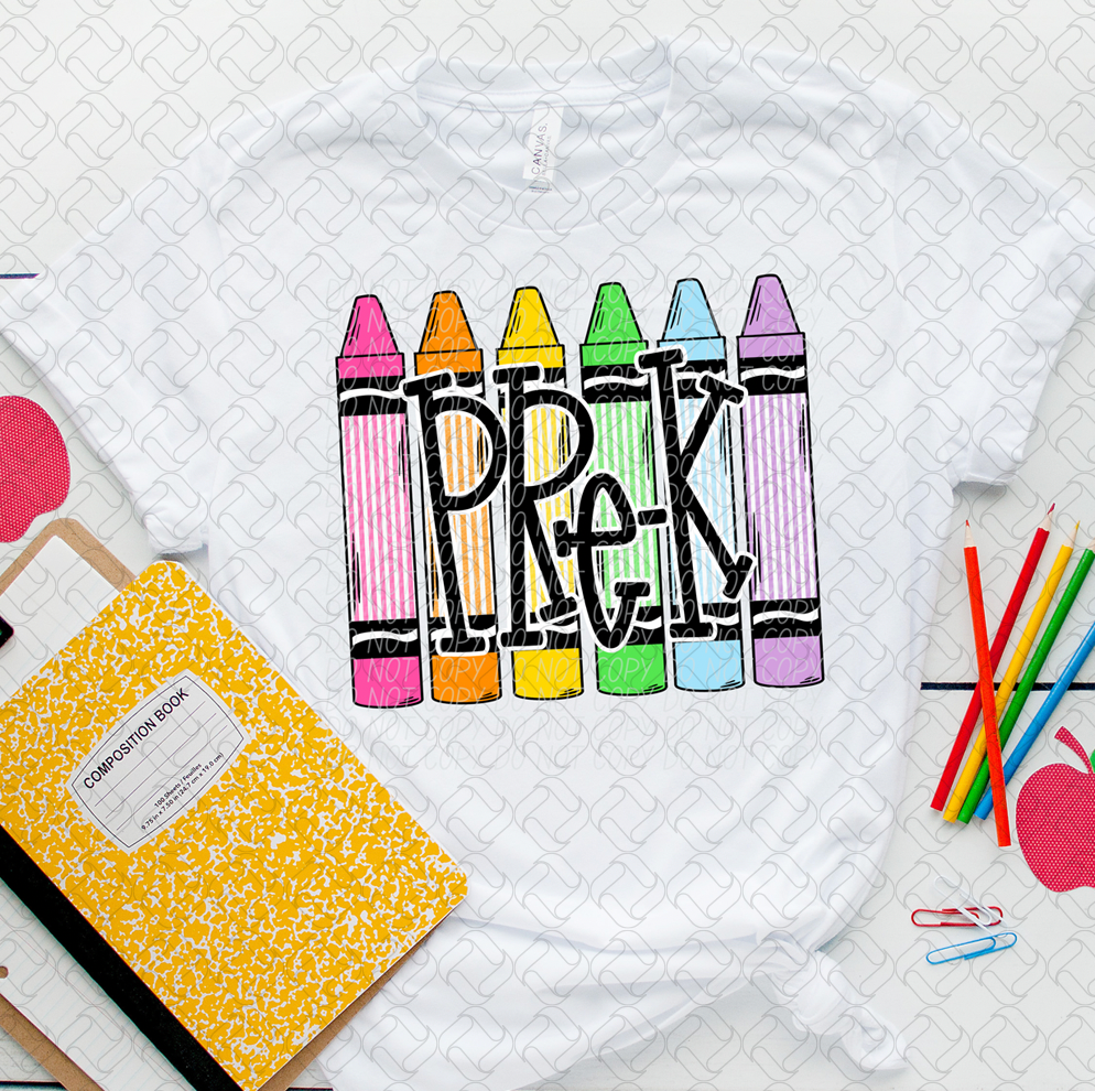PRE-K CRAYON