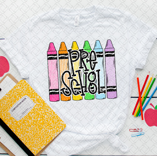 PRESCHOOL CRAYON