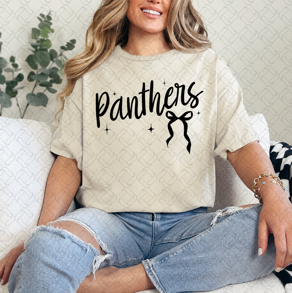 Panthers Bow Mascot