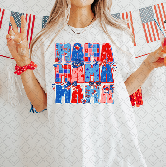 Patriotic Mama flag
