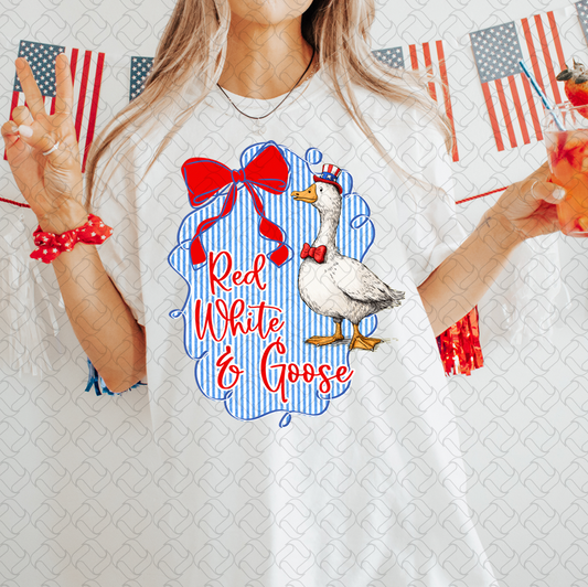 Red, White, and Goose