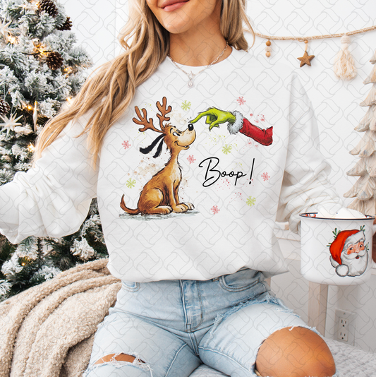 
Retro Christmas Mean Guy