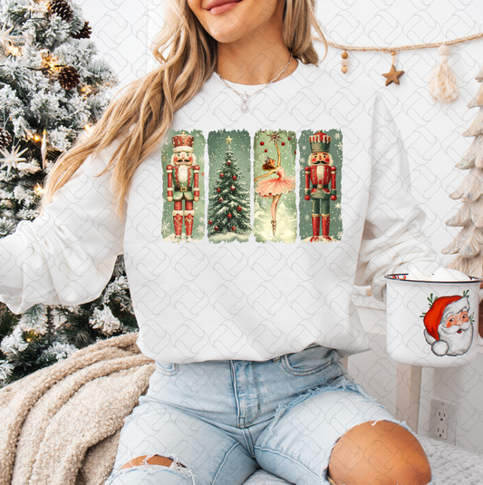 Retro Nutcracker Christmas Ballet