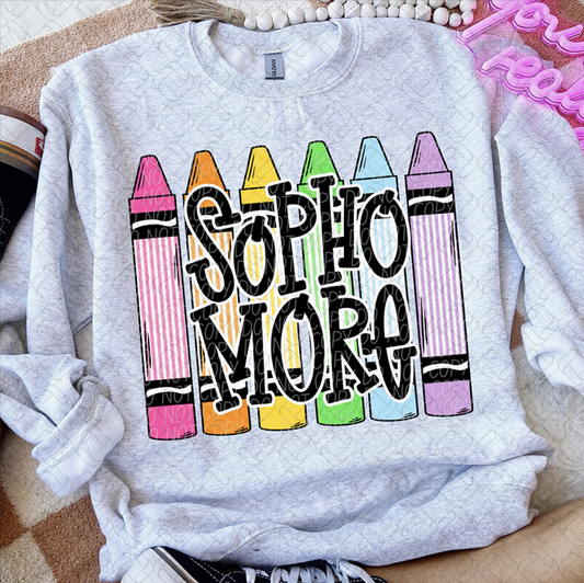 SOPHOMORE CRAYON 
