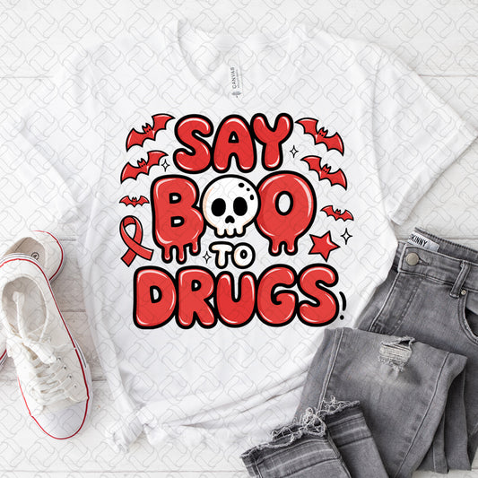 Say boo to drugs (halloween)