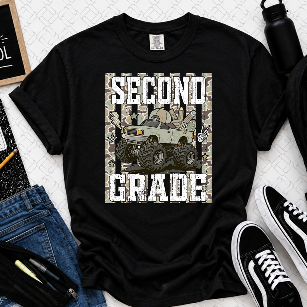 Second Grade Camo Back to School