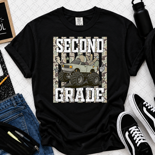 Second Grade Camo Back to School