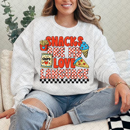 Snacks are my love... (blue and red)