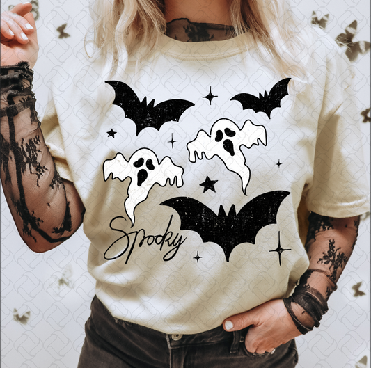 Spooky Black and White
