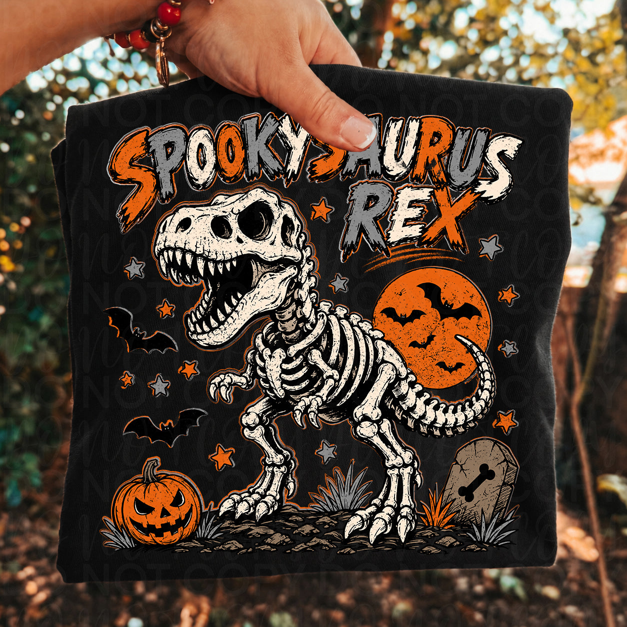 Spookysaurus Rex Boy Halloween
