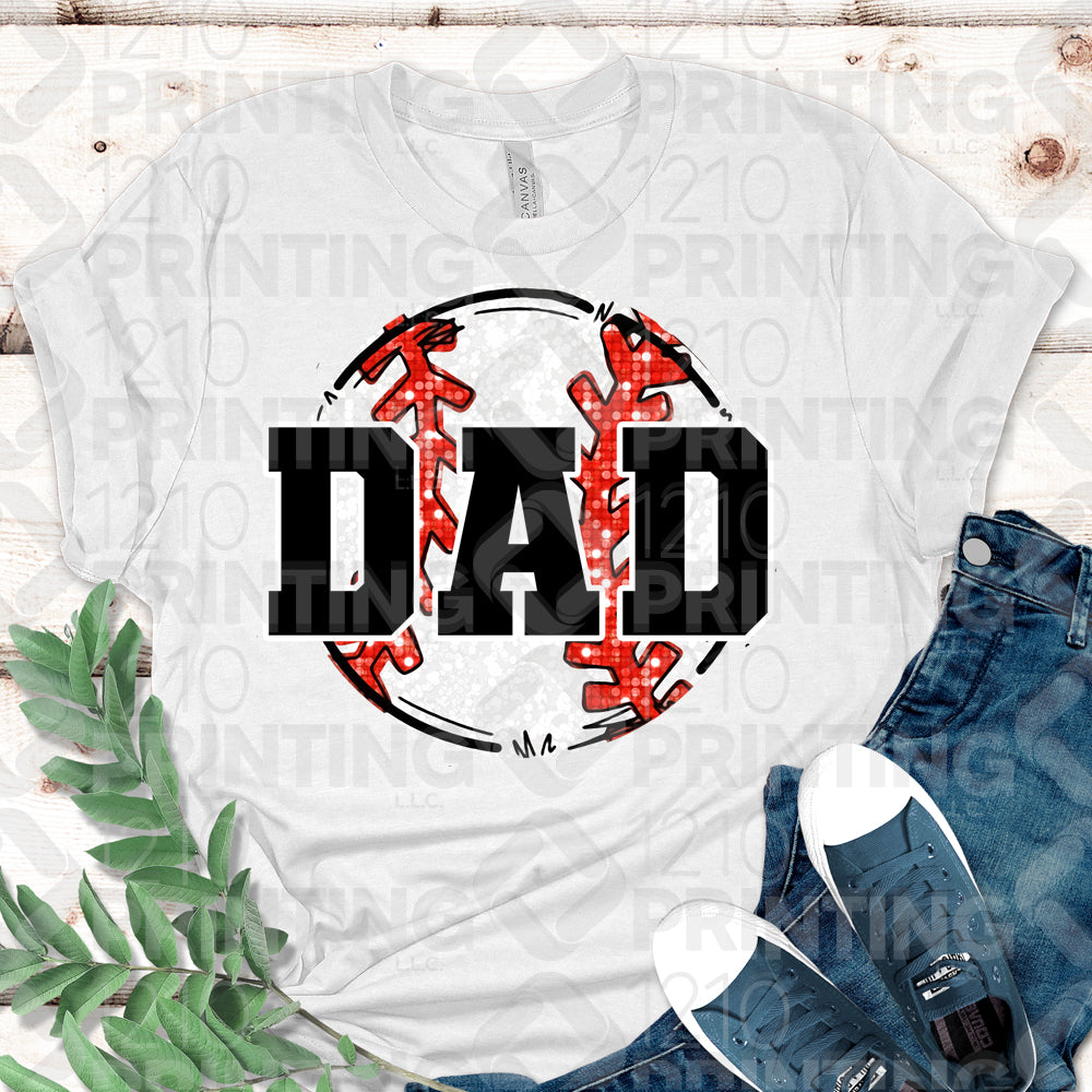 Dad + Baseball DTF