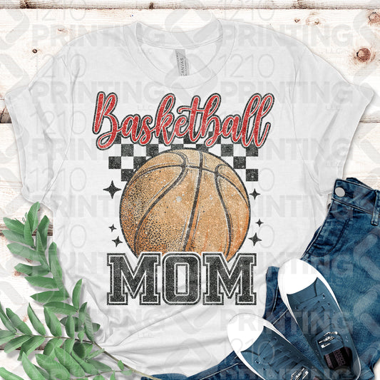 Retro Basketball Mom DTF