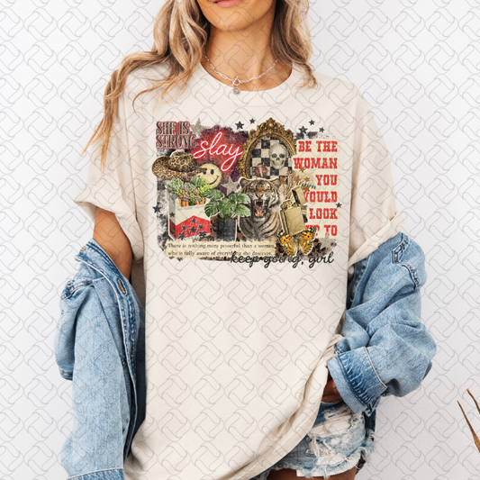 Strong Woman Collage Texas 