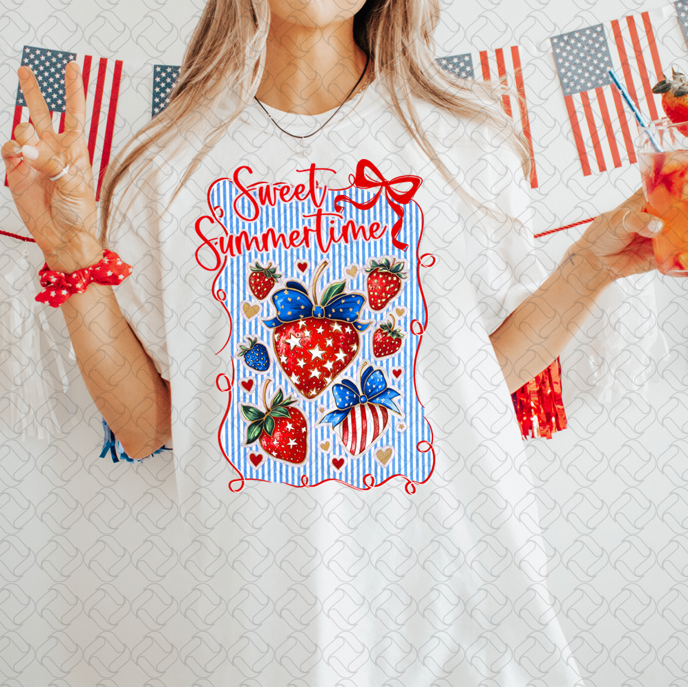Sweet Summertime Strawberries USA
