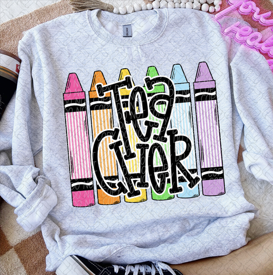 TEACHER CRAYON 