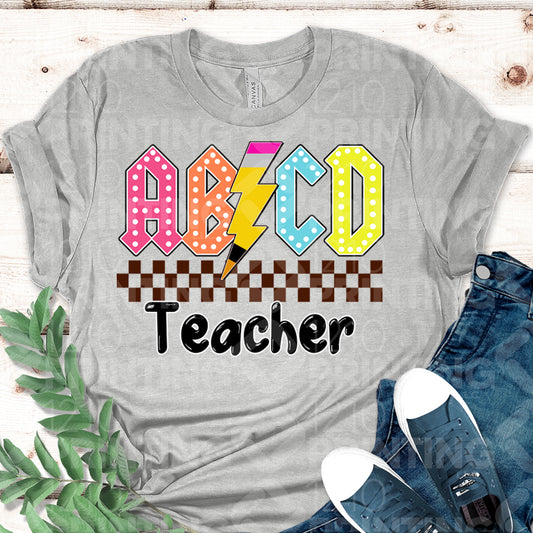 ABCD Teacher DTF