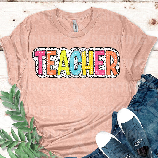 Teacher + Print DTF