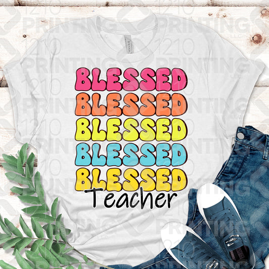 Blessed Teacher DTF