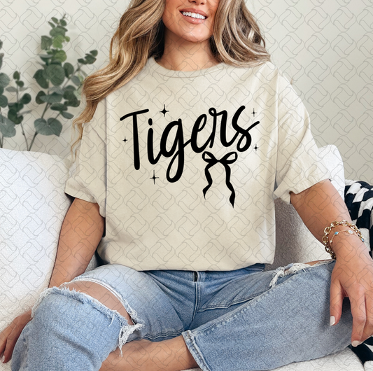 Tigers Bow Mascot 