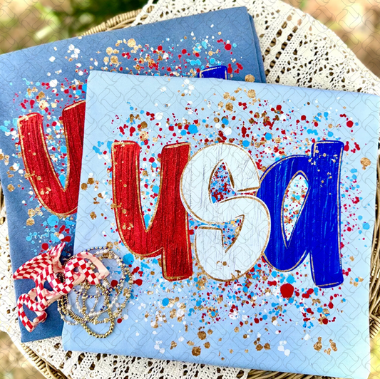 Usa realistic paint