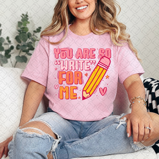 Valentine You are so "write"