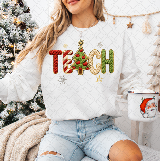 Yarn Crochet Teacher Christmas