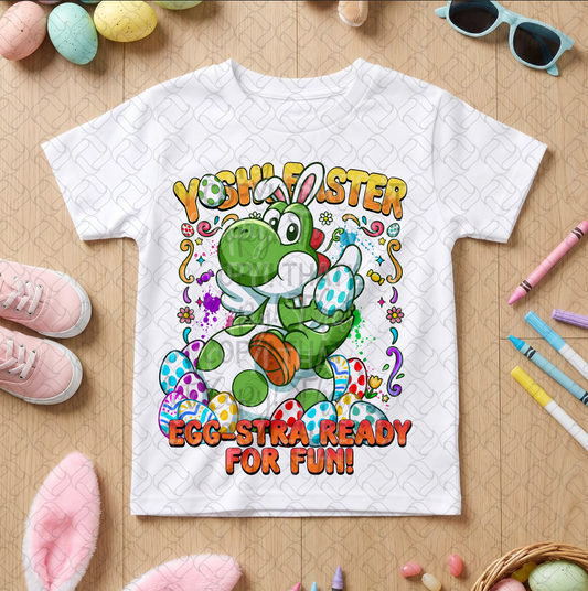 Yoshi Easter Egg-stra Ready For Fun