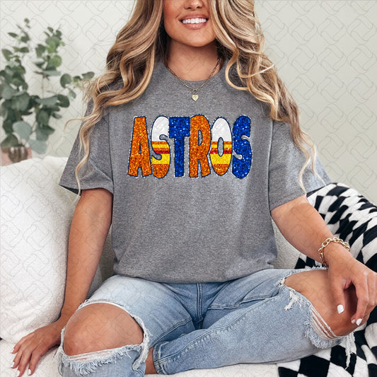 Houston Astros Glitter