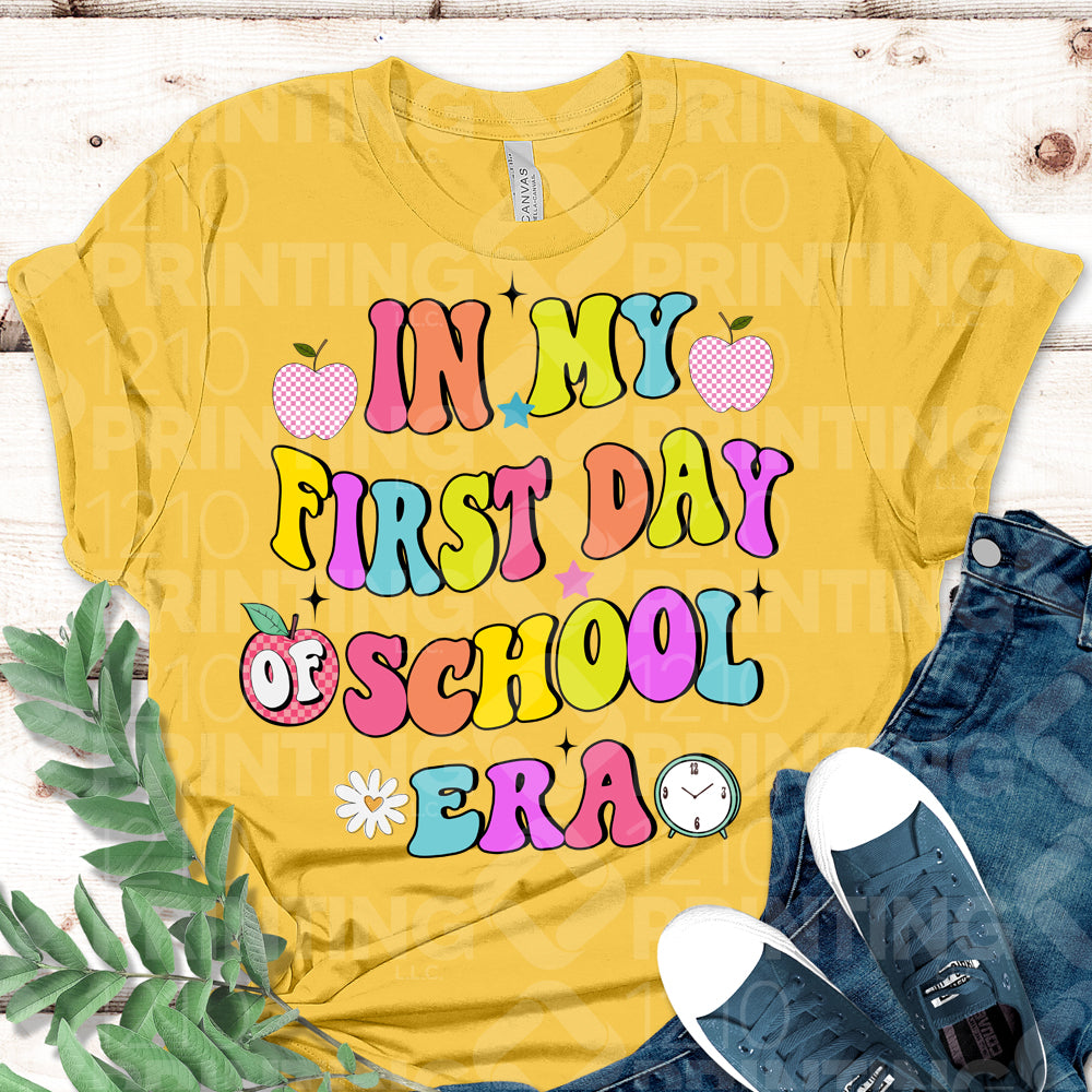 In My First Day Of School Era DTF