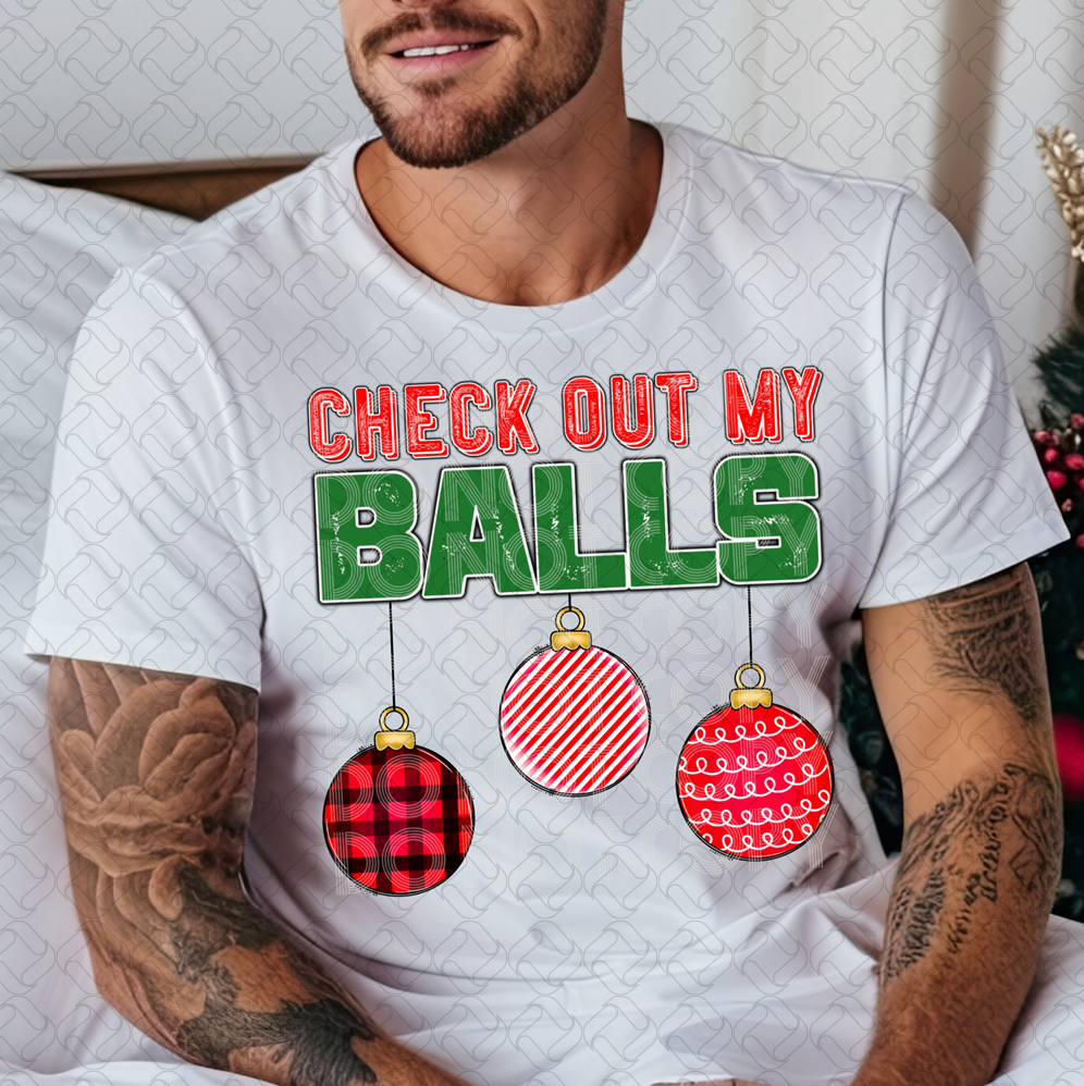 check out my balls