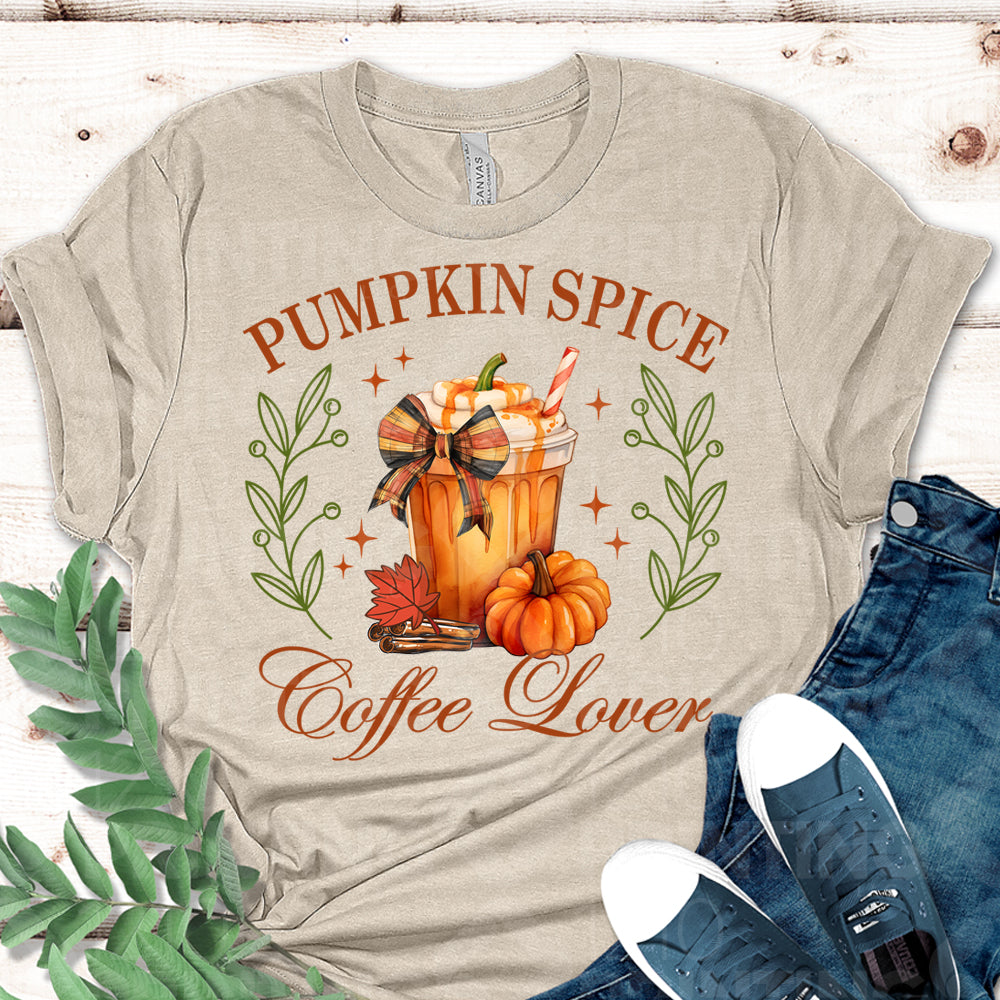 Pumpkin Spice Coffee Lover DTF