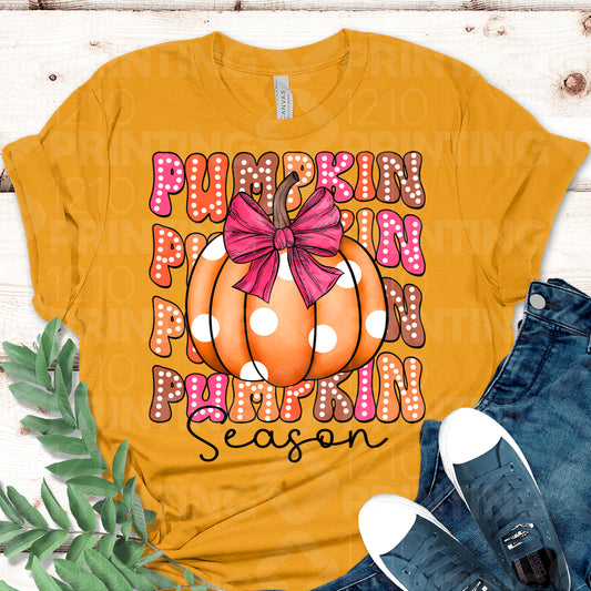 Pumpkin Pumpkin Pumpkin Season DTF