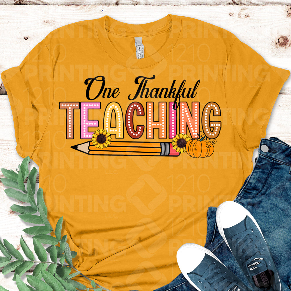 One Thankful Teaching DTF