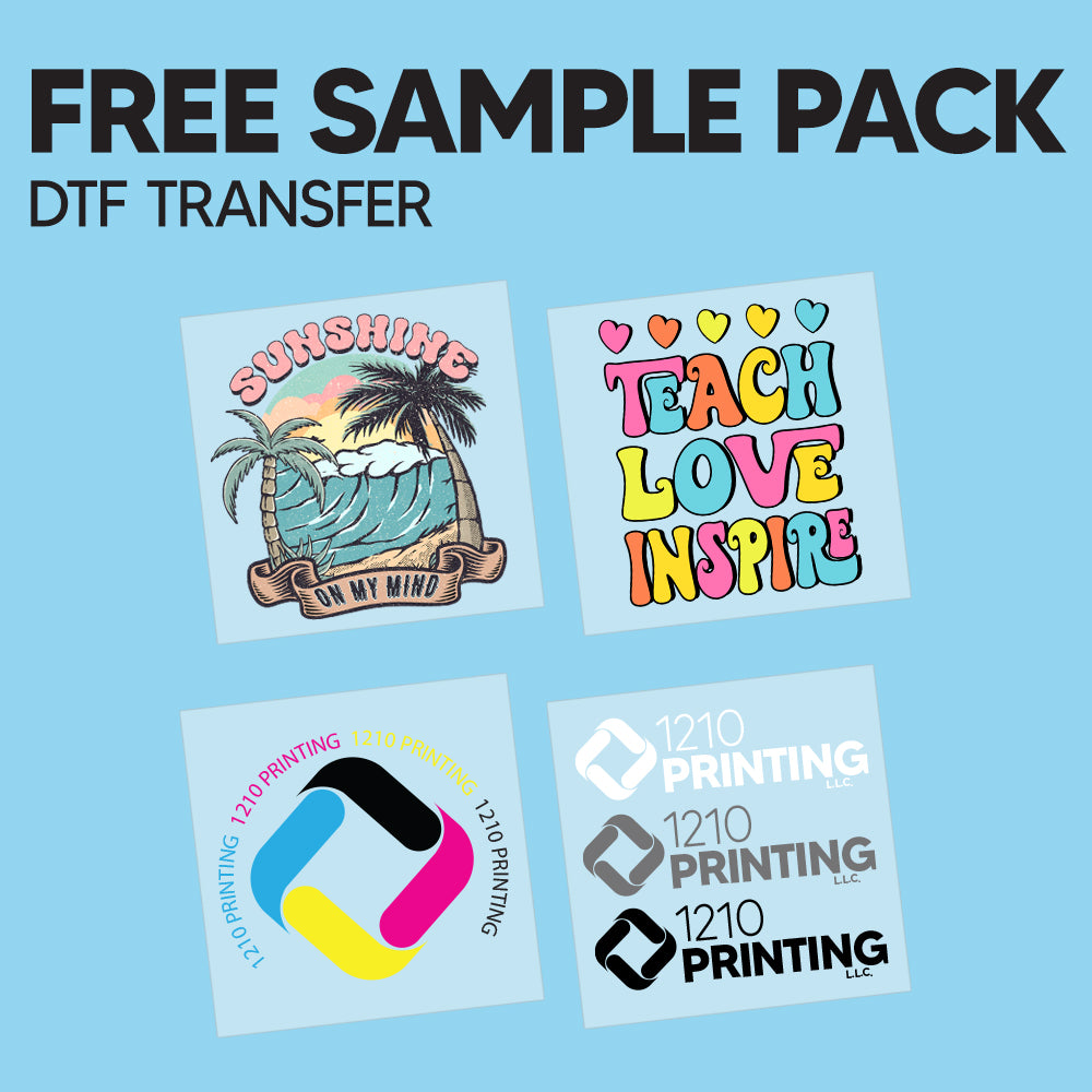 Sample Design Printing Free Sample Pack – 1210 Printing, LLC