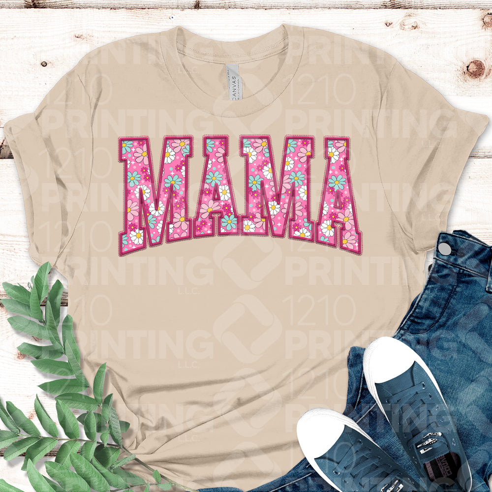 Mama Floral Print DTF