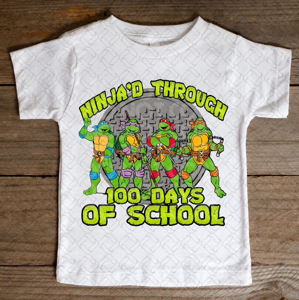 ninjad through 100 days of school