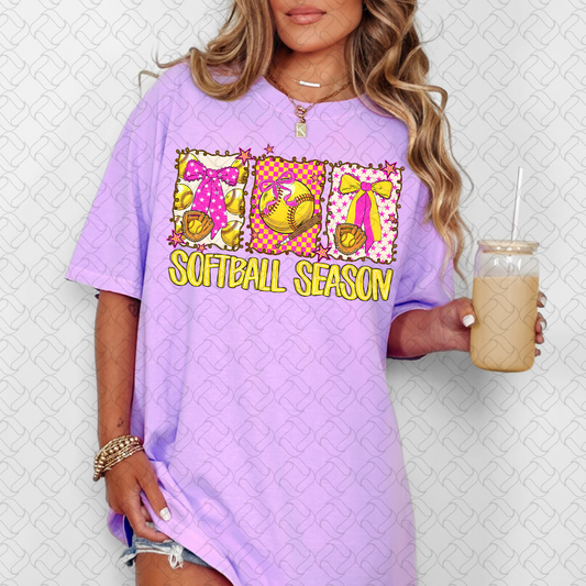 softball season coquette