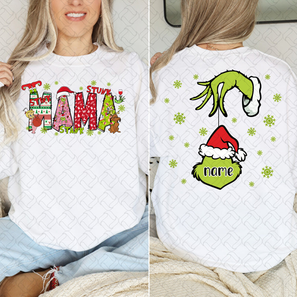 Christmas Grinch Kids 1 Name